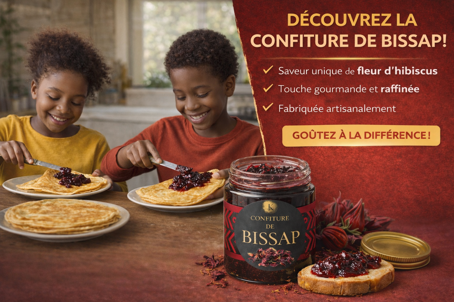 confiture de bissap