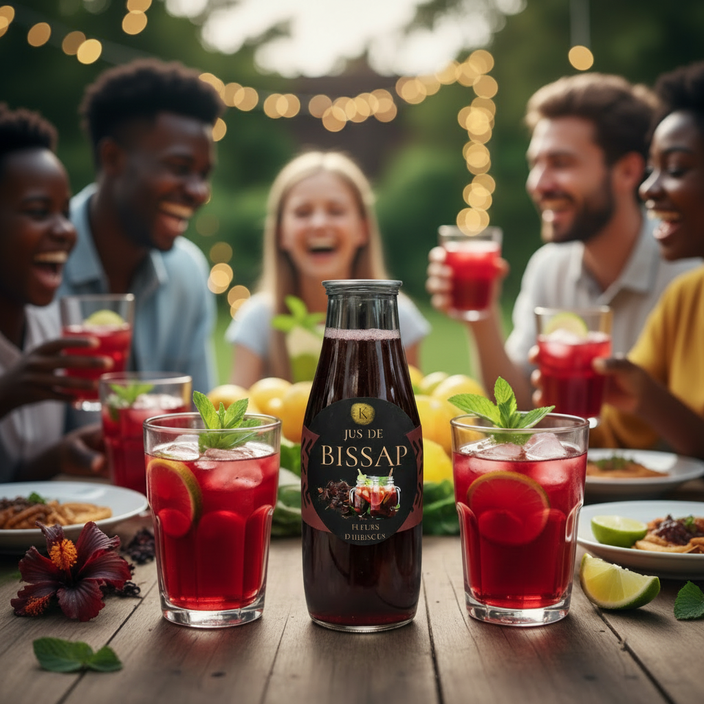 Bissap au barbecue familial