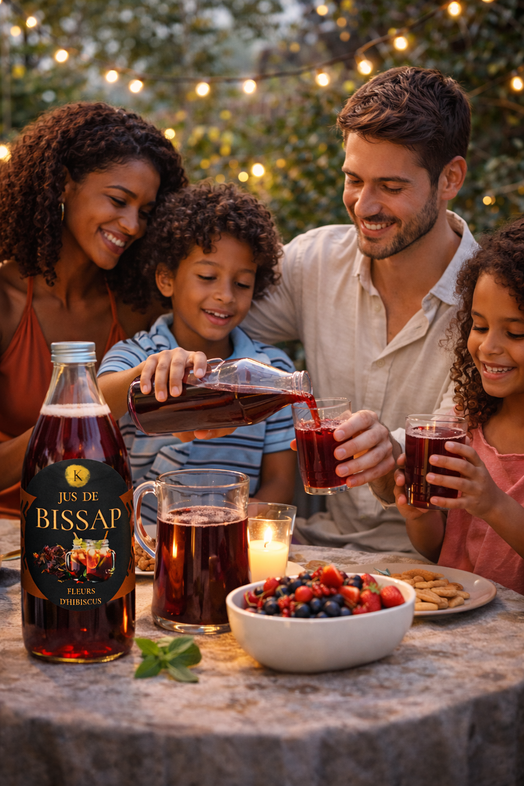jus de bissap (hibiscus)