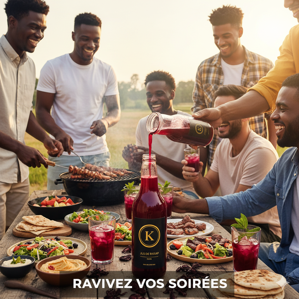 jus de bissap (hibiscus)