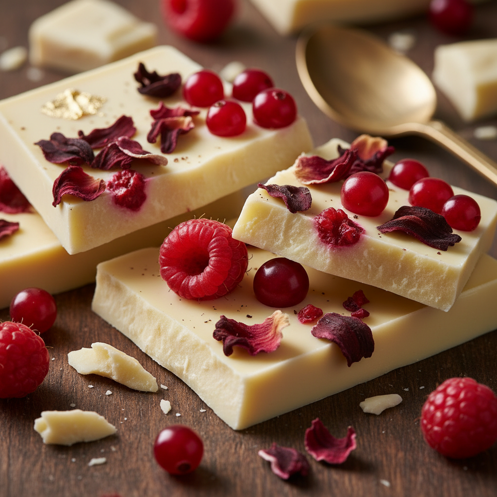 Chocolat au lait hibiscus